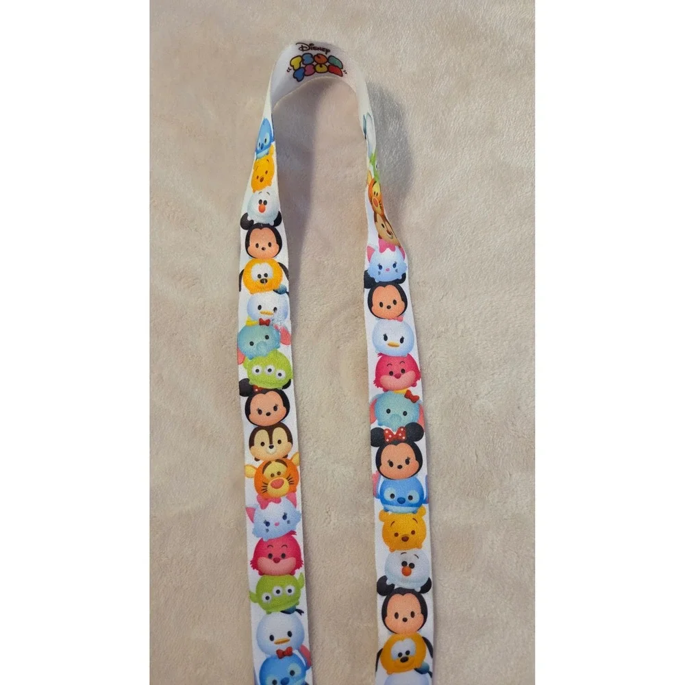 Disney Tsum Tsum Character Lanyard Breakaway Keychain‎
